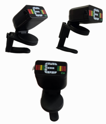 D'Addario Micro Headstock Tuner 360° schwenkbar